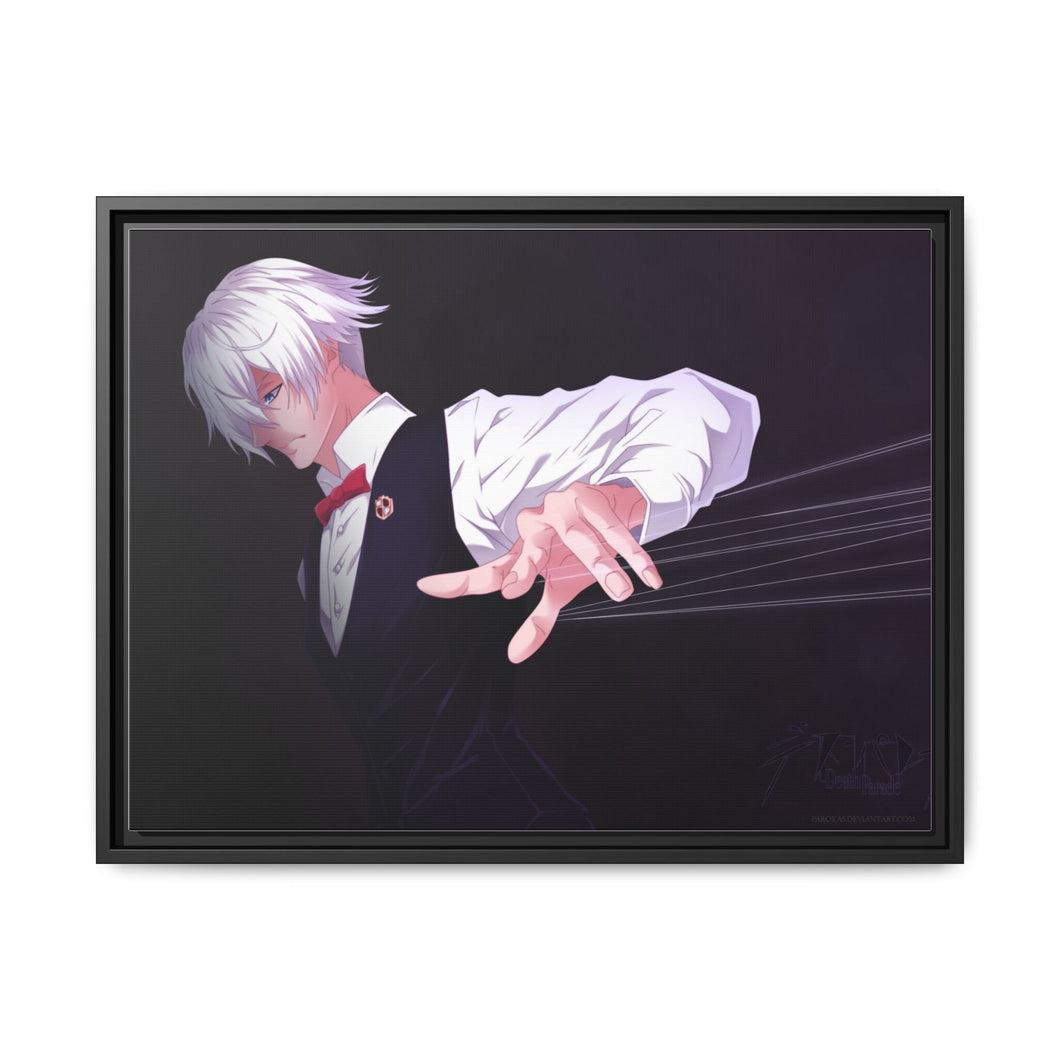 Anime Death Parade Canvas Framed Art Print