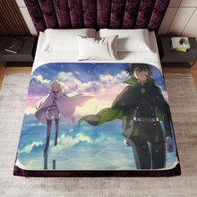 Load image into Gallery viewer, Anime Seraph of the End Sherpa Blanket
