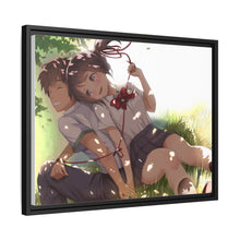 Load image into Gallery viewer, Your Name. Canvas Framed Art Print
