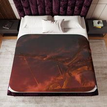 Load image into Gallery viewer, Anime Neon Genesis Evangelion Sherpa Blanket
