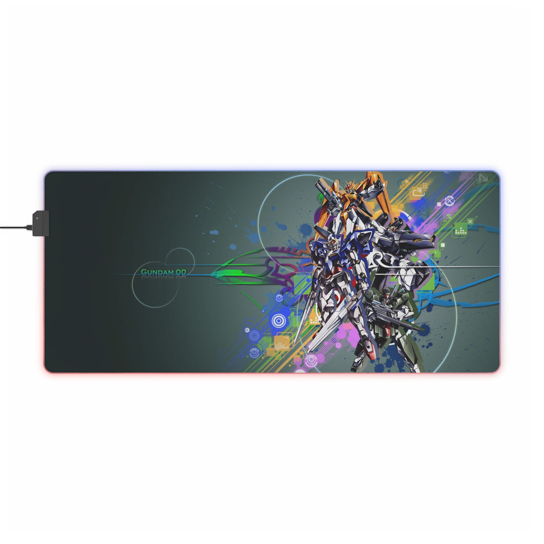 Anime Gundam RGB LED Mouse Pad (Desk Mat)