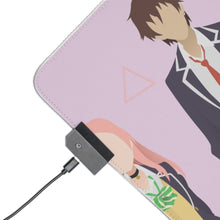 Load image into Gallery viewer, Gamers! Karen Tendou, Chiaki Hoshinomori, Aguri, Keita Amano, Tasuku Uehara RGB LED Mouse Pad (Desk Mat)
