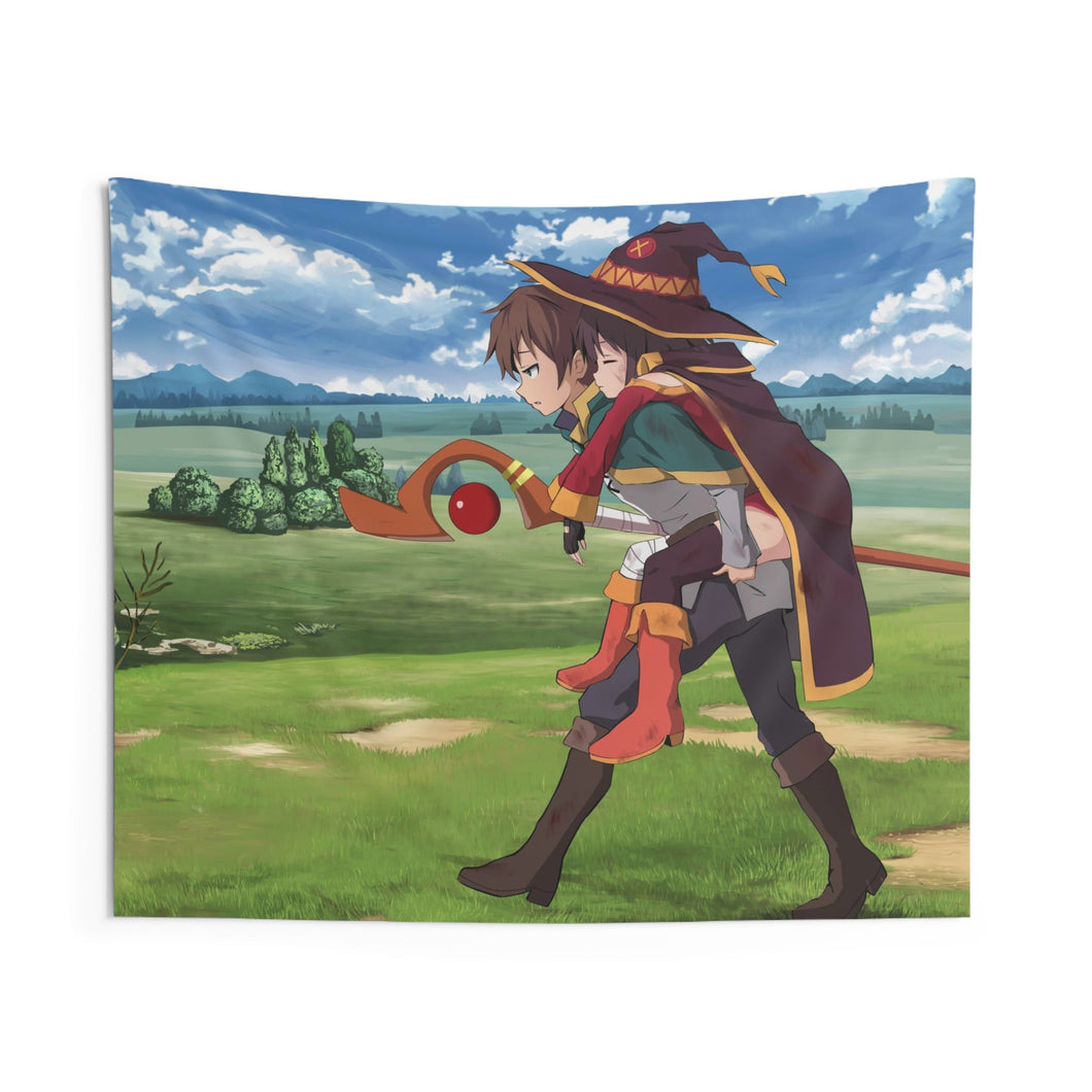 KonoSuba - God’s blessing on this wonderful world!! Indoor Wall Tapestry