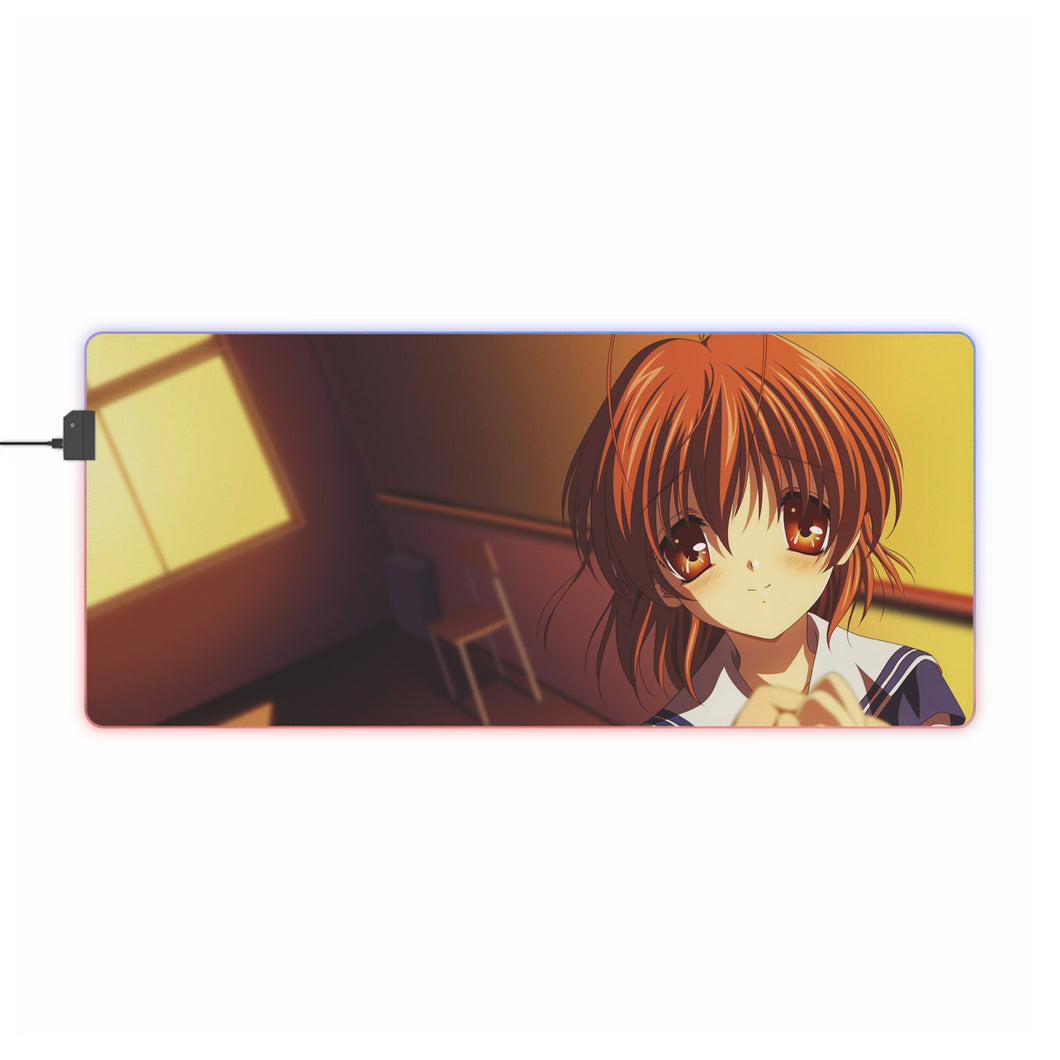 Clannad Nagisa Furukawa RGB LED Mouse Pad (Desk Mat)
