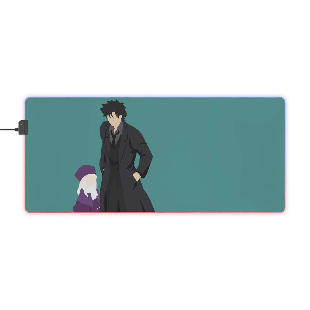 kiritsuguXillya RGB LED Mouse Pad (Desk Mat)
