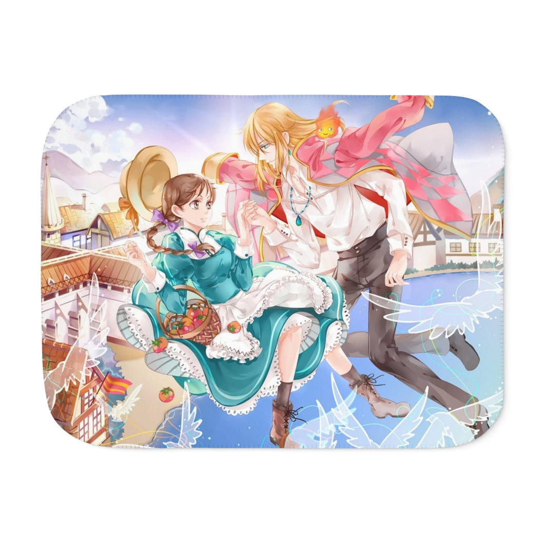 Anime Howl's Moving Castle Sherpa Blanket