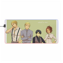 Load image into Gallery viewer, Anime Attack On Titan RGB LED Mouse Pad (Desk Mat)

