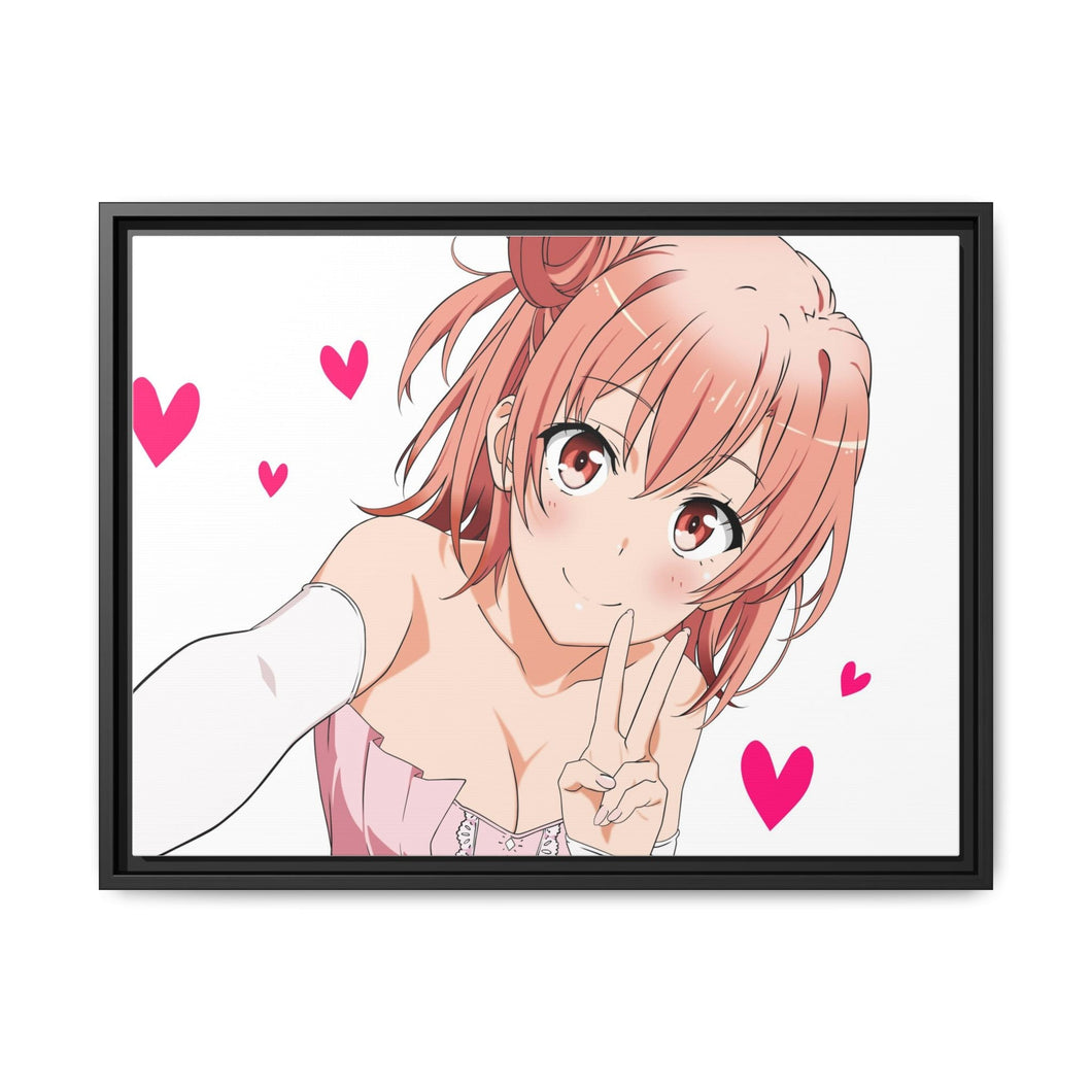 My Teen Romantic Comedy SNAFU Yui Yuigahama Canvas Framed Art Print