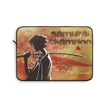 Load image into Gallery viewer, Anime Samurai Champloor Laptop Sleeve
