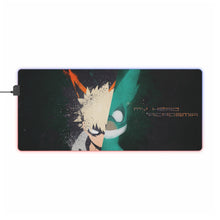 Load image into Gallery viewer, My Hero Academia Izuku Midoriya, Katsuki Bakugou RGB LED Mouse Pad (Desk Mat)

