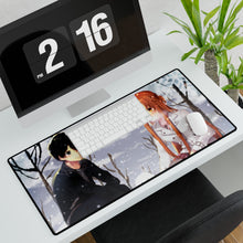 Load image into Gallery viewer, Kirito and Asuna Mouse Pad (Desk Mat)
