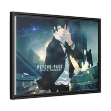Load image into Gallery viewer, Shinya Kogami smoking Canvas Framed Art Print
