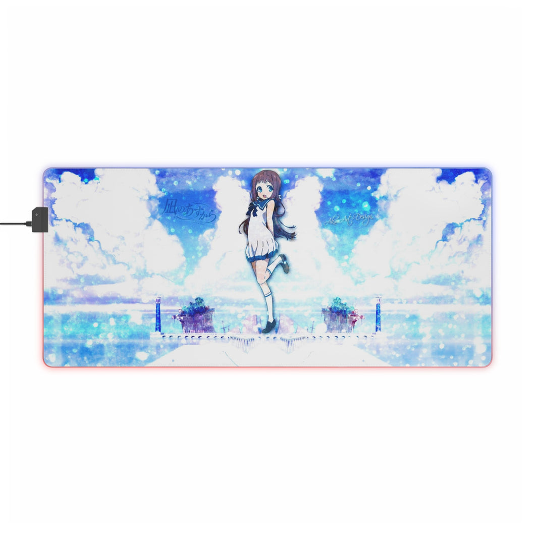 Nagi No Asukara RGB LED Mouse Pad (Desk Mat)