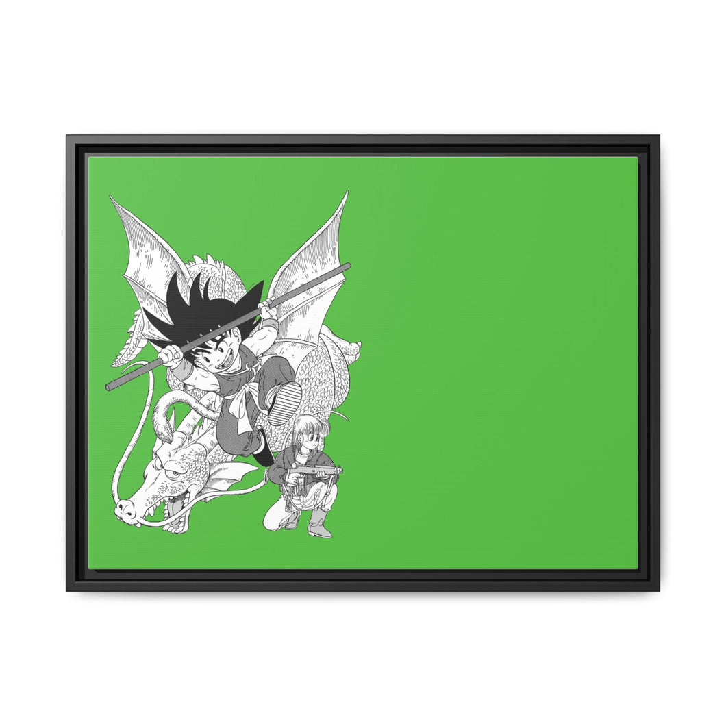 Dragon Ball Volume 01 Chapter 09 Canvas Framed Art Print