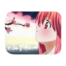 Load image into Gallery viewer, Anime Elfen Lied Sherpa Blanket
