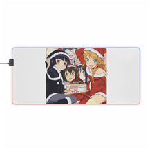 Load image into Gallery viewer, Oreimo Kirino Kousaka, Ayase Aragaki, Manami Tamura, Saori Makishima RGB LED Mouse Pad (Desk Mat)
