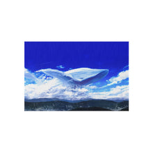 Load image into Gallery viewer, Whale swimming over the clouds Rug
