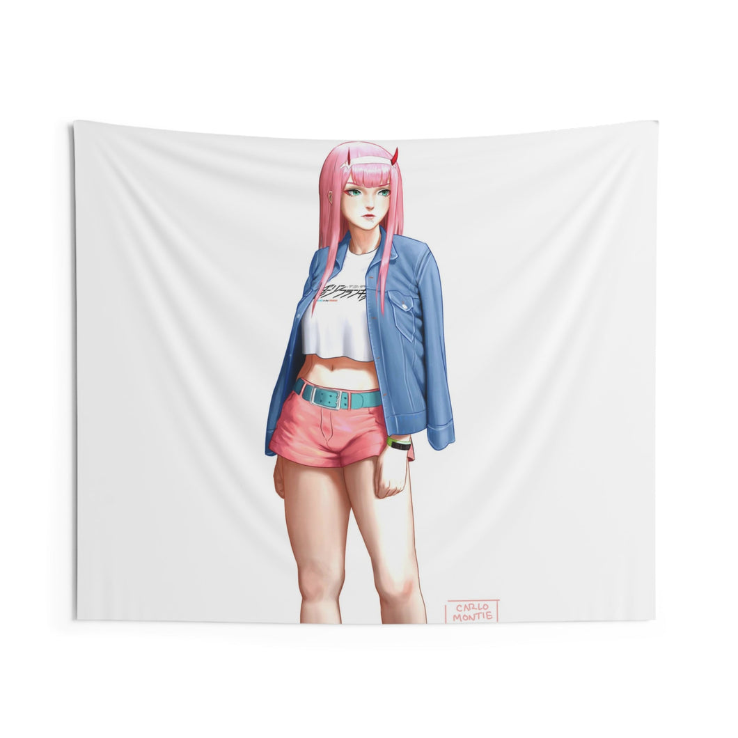 Darling In The FranXX Indoor Wall Tapestry
