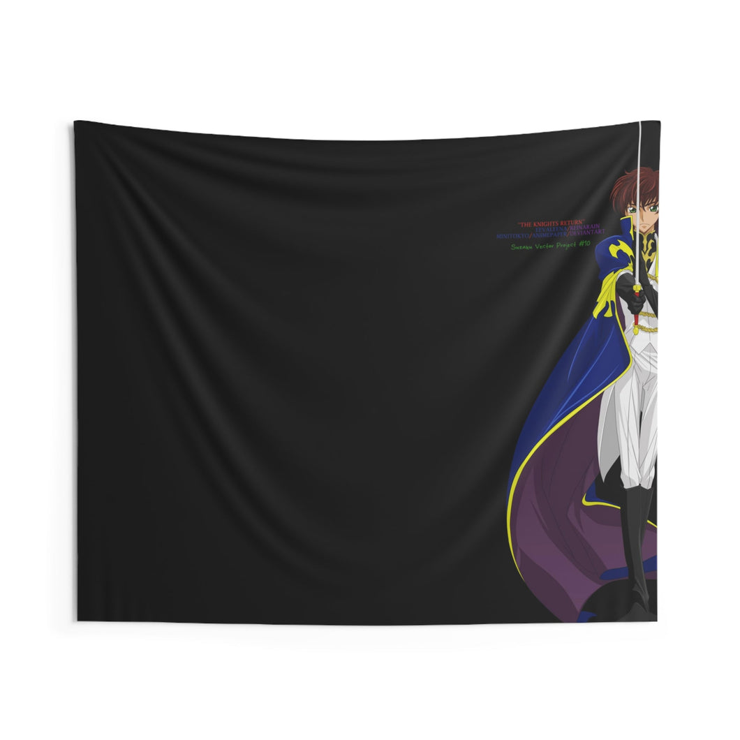 Code Geass Suzaku Kururugi Indoor Wall Tapestry