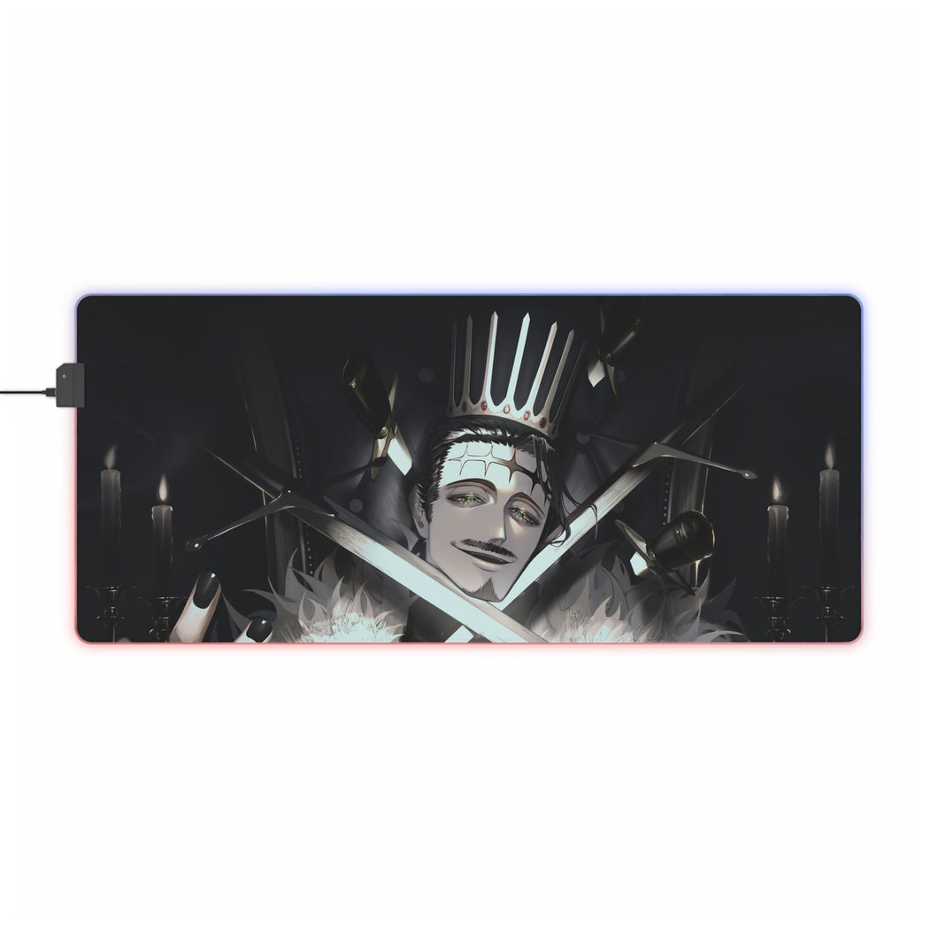 Anime Black Clover RGB LED Mouse Pad (Desk Mat)