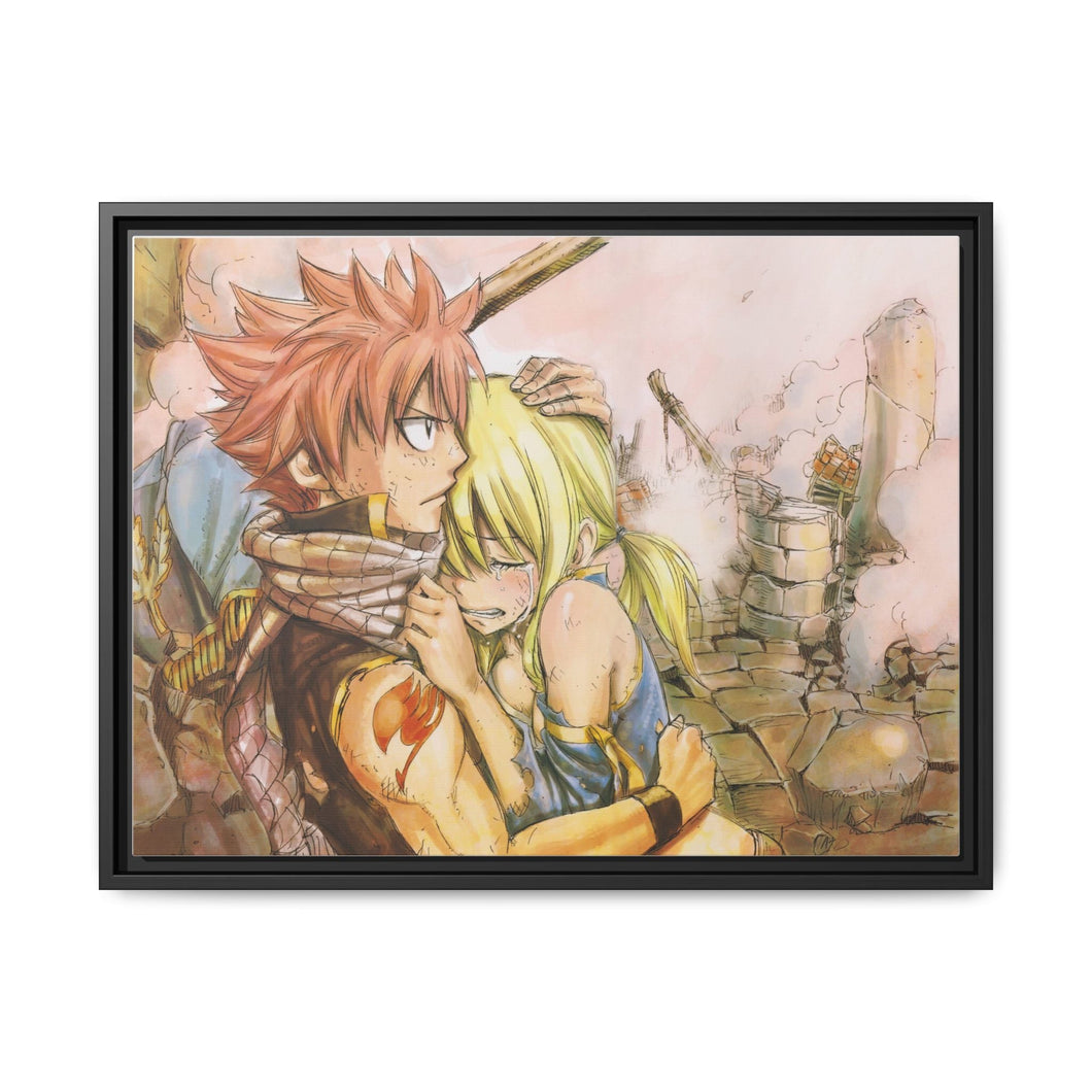 Anime Fairy Tail Canvas Framed Art Print