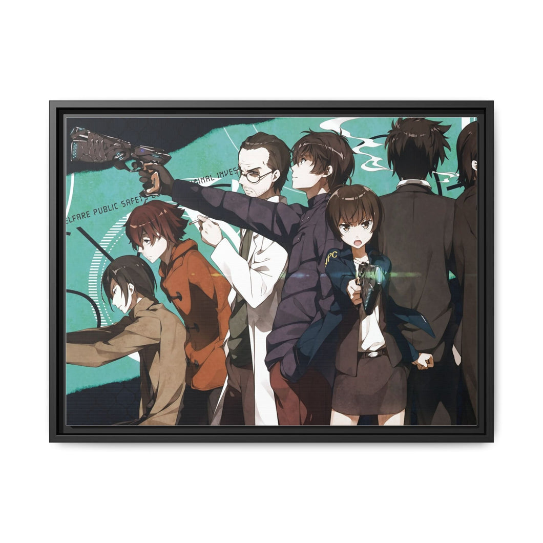 Psycho- Pass Canvas Framed Art Print