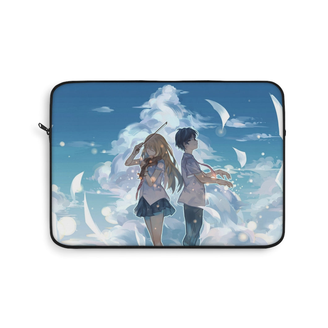Kousei Arima and Kaori Miyazono Laptop Sleeve