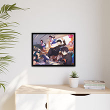 Load image into Gallery viewer, Mob Psycho 100 Arataka Reigen, Shigeo Kageyama, Ritsu Kageyama, Teruki Hanazawa, Tome Kurata Canvas Framed Art Print
