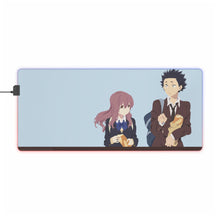 Load image into Gallery viewer, Koe No Katachi RGB LED Mouse Pad (Desk Mat)
