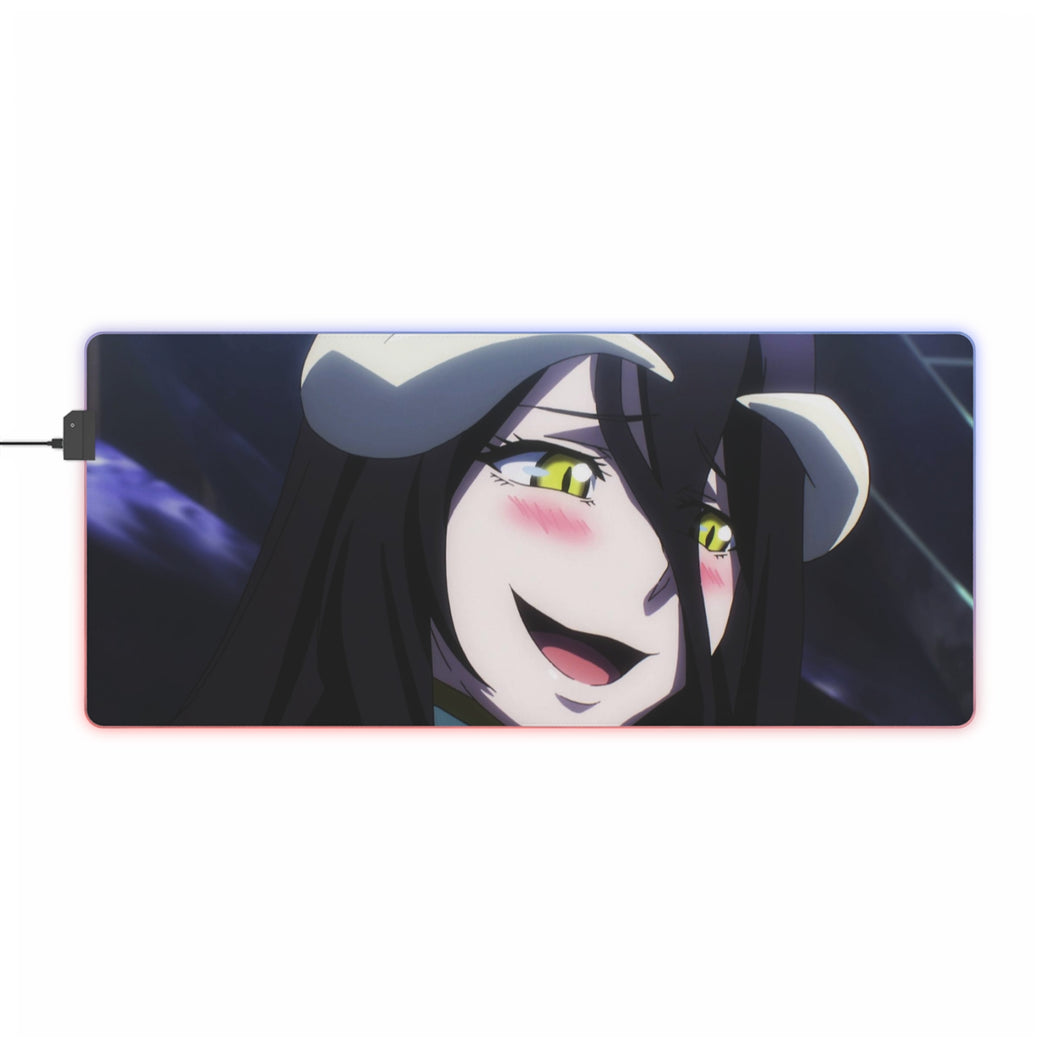 Albedo  (Overlord) RGB LED Mouse Pad (Desk Mat)
