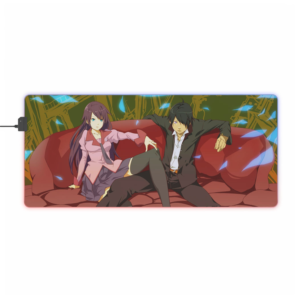 Monogatari (Series) RGB LED Mouse Pad (Desk Mat)