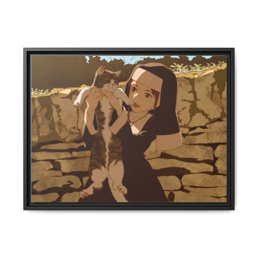 Anime Fire Force Canvas Framed Art Print