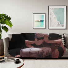 Load image into Gallery viewer, Falling Devil - Chainsaw Man Sherpa Blanket
