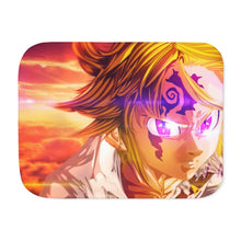 Load image into Gallery viewer, Anime The Seven Deadly Sins Sherpa Blanket
