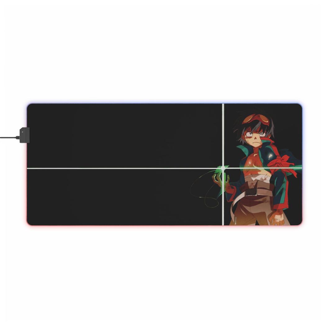 Tengen Toppa Gurren Lagann RGB LED Mouse Pad (Desk Mat)