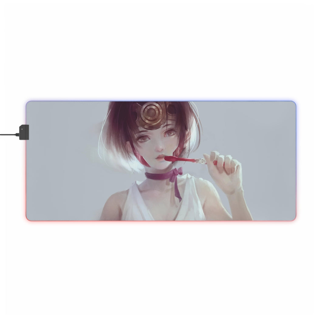 Kabaneri Of The Iron Fortress RGB LED Mouse Pad (Desk Mat)