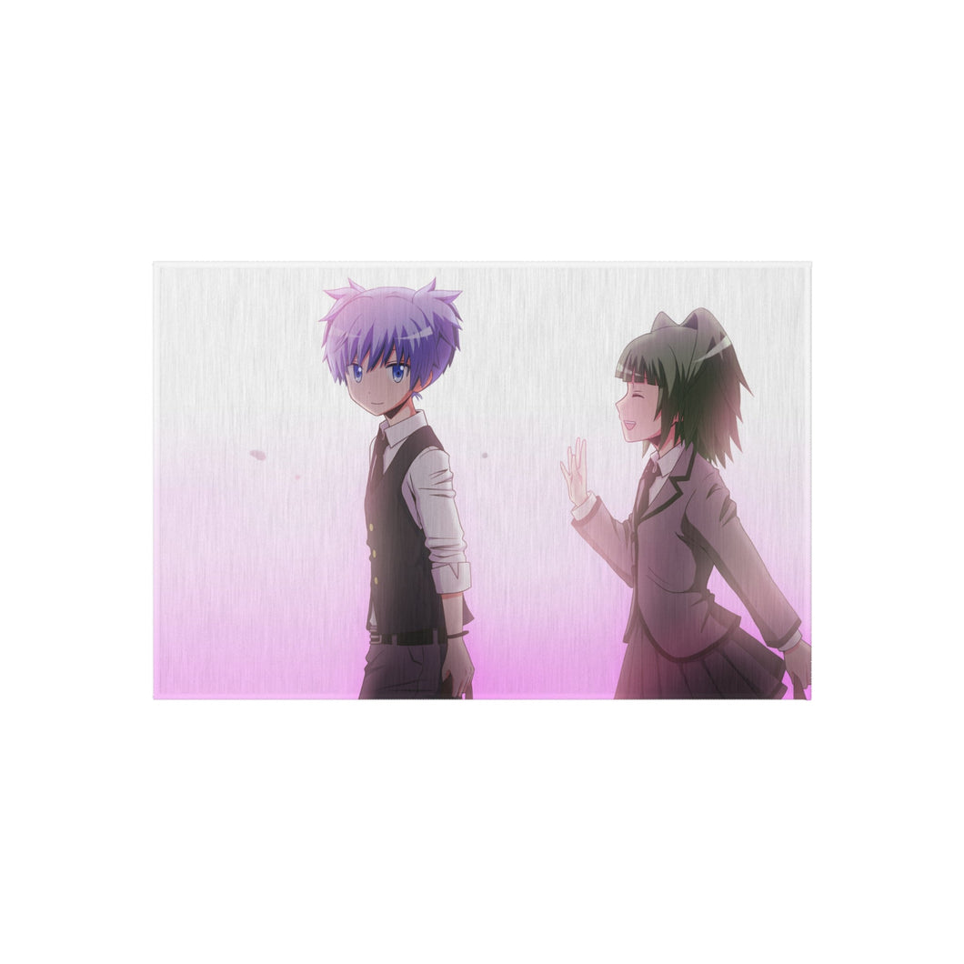 Assassination Classroom Nagisa Shiota, Kaede Kayano Rug