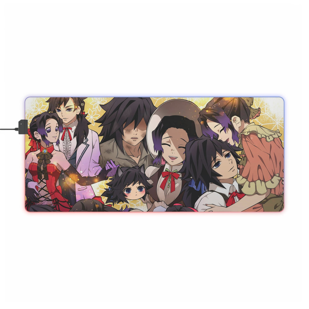 Demon Slayer: Kimetsu No Yaiba RGB LED Mouse Pad (Desk Mat)