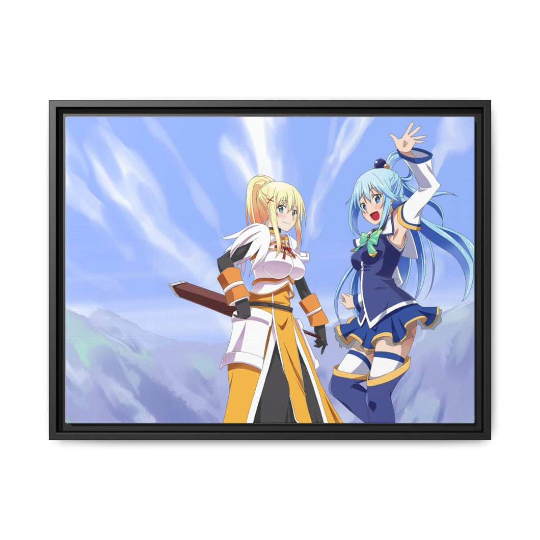 Anime KonoSuba - God’s blessing on this wonderful world!! Canvas Framed Art Print