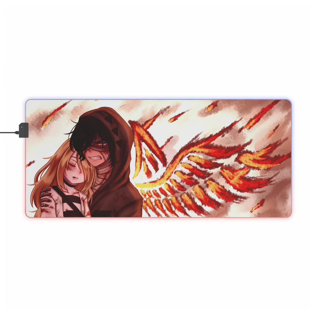 Save Her! RGB LED Mouse Pad (Desk Mat)