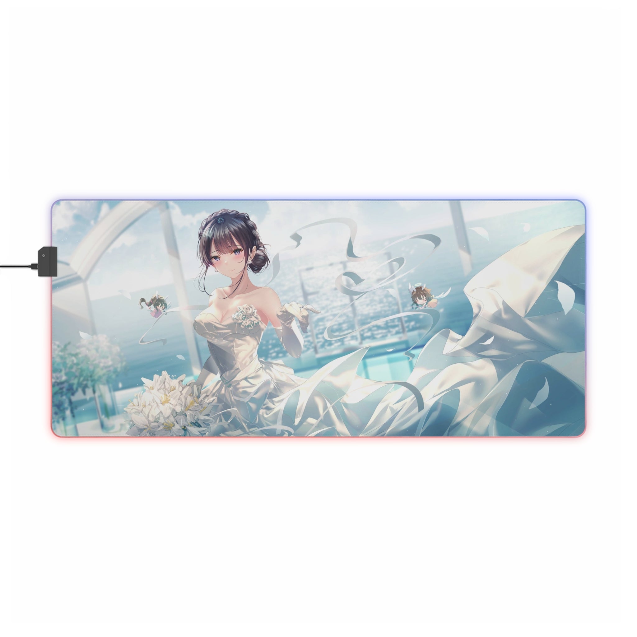 Rascal Does Not Dream Of Bunny Girl Senpai RGB LED Mouse Pad (Desk Mat ...