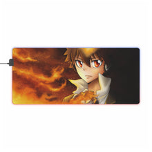 Load image into Gallery viewer, Katekyō Hitman Reborn! RGB LED Mouse Pad (Desk Mat)
