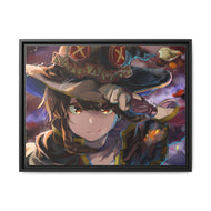 Megumin Canvas Framed Art Print