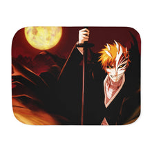 Load image into Gallery viewer, Ichigo Vizard Sherpa Blanket
