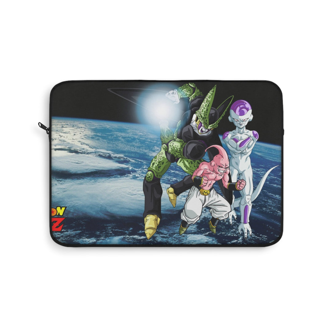 Frieza, Cell, Buu and Earth Laptop Sleeve
