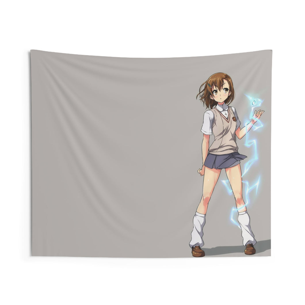 A Certain Scientific Railgun Mikoto Misaka Indoor Wall Tapestry