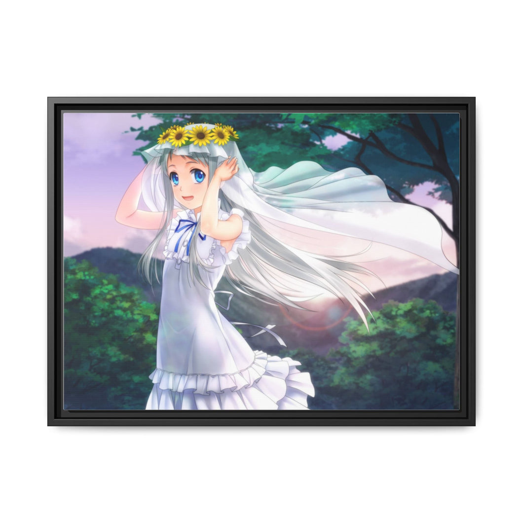 Anohana Canvas Framed Art Print