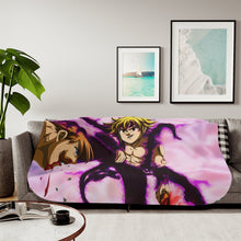 Load image into Gallery viewer, The Seven Deadly Sins Meliodas Sherpa Blanket
