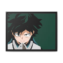 Load image into Gallery viewer, Izuku Midoriya - Boku no Hero Academia Canvas Framed Art Print
