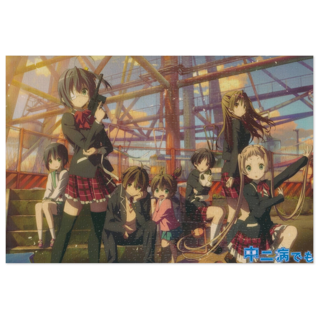 Love, Chunibyo & Other Delusions Rikka Takanashi, Sanae Dekomori, Shinka Nibutani, Kumin Tsuyuri, Kuzuha Togashi Jigsaw Puzzle